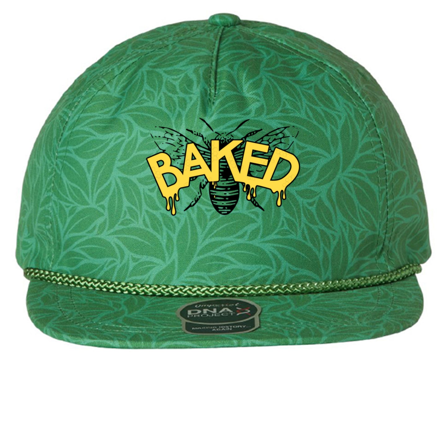 Green Floral - DNA010 - FRONT