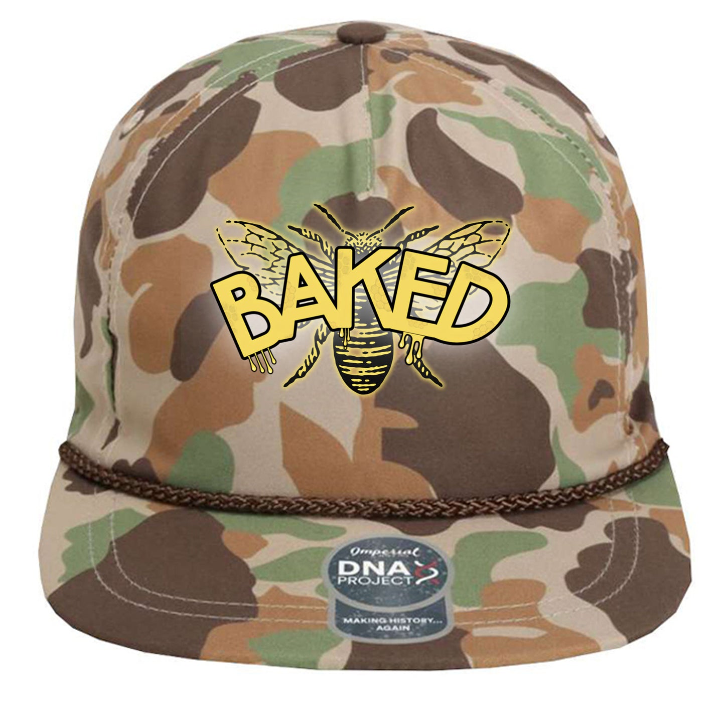 Frog Skin Camo/ Brown - DNA010 - FRONT