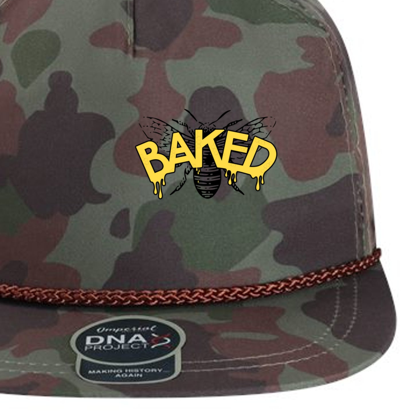 Frog Skin Camo/ Green - DNA010 - FRONT