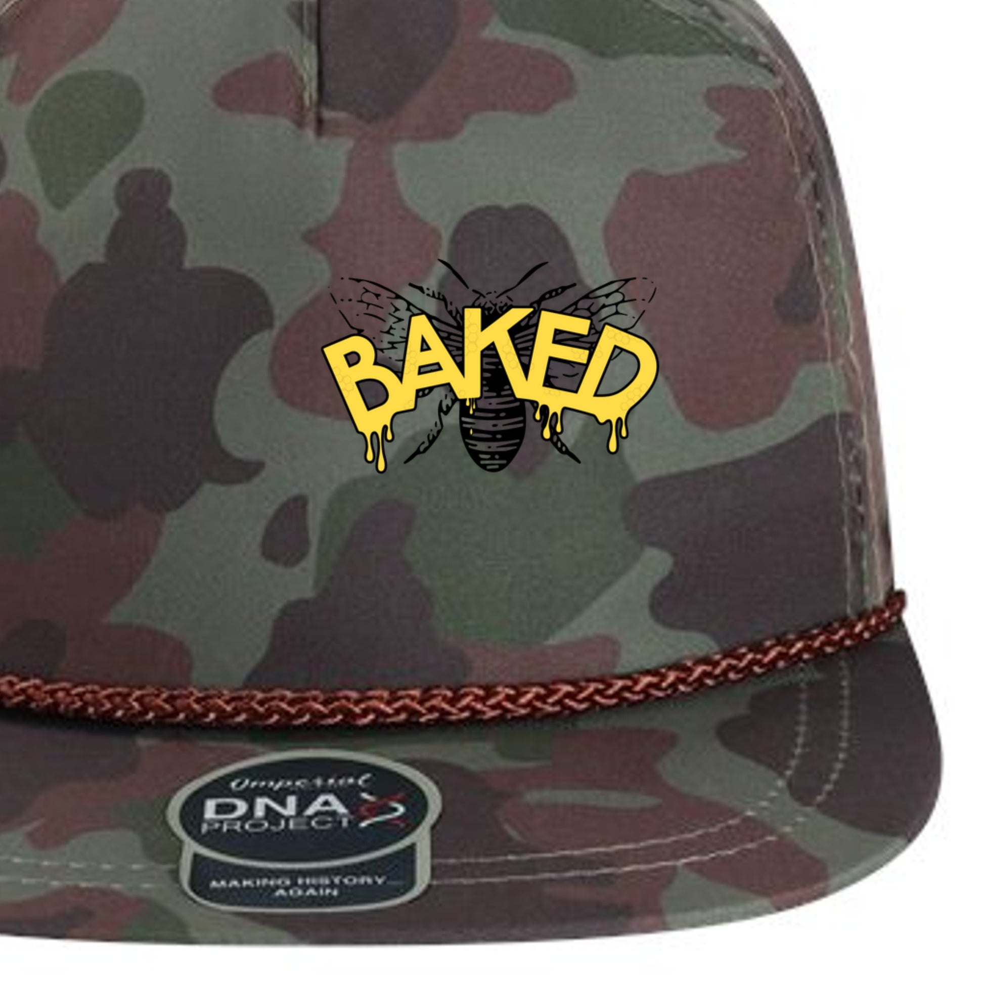 Frog Skin Camo/ Green - DNA010 - FRONT